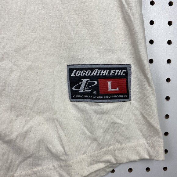 St Louis Cardinals Logo Athletic Jersey Sz Large NWT Vintage Cream Off White 90s - Picture 3 of 6